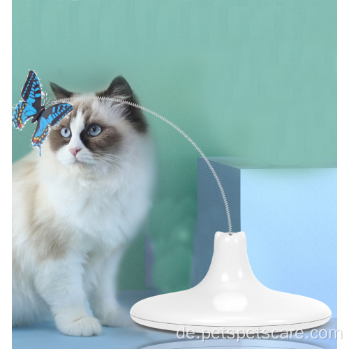 Haustier Schmetterling Katzenspielzeug USB wiederaufladbar